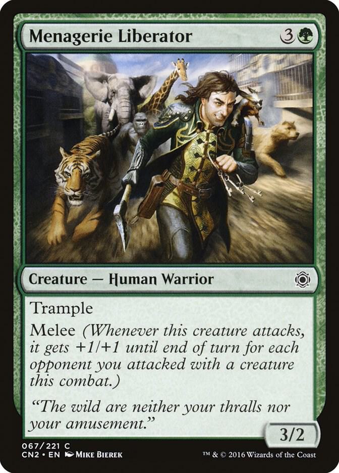 Menagerie Liberator (67) [Conspiracy: Take the Crown]