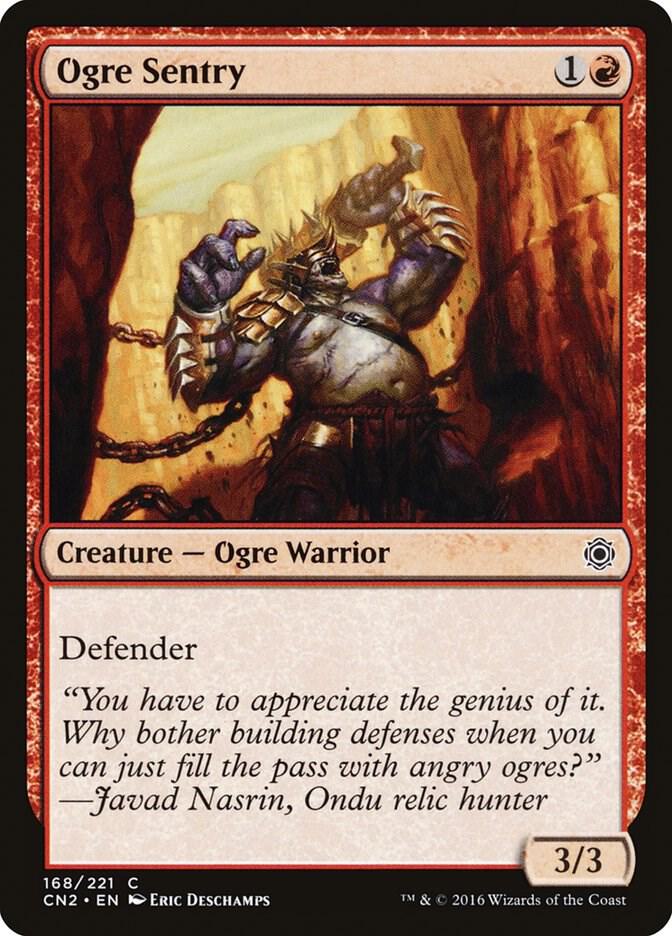 Ogre Sentry (168) [Conspiracy: Take the Crown]