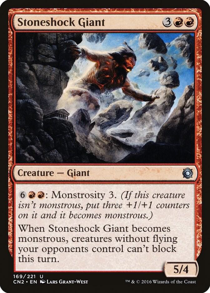 Stoneshock Giant (169) [Conspiracy: Take the Crown]