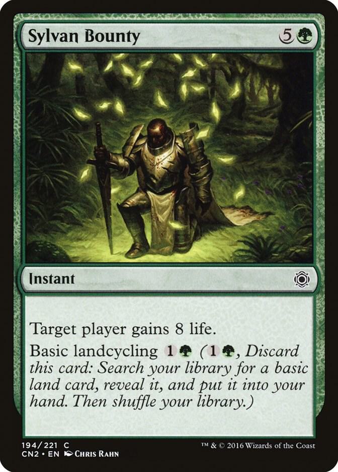 Sylvan Bounty (194) [Conspiracy: Take the Crown]