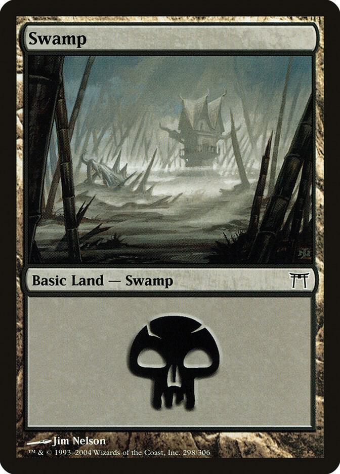 Swamp (298) [Champions of Kamigawa]