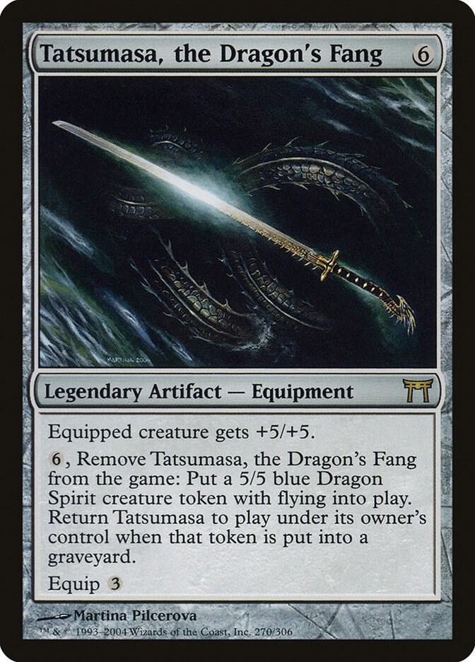Tatsumasa, the Dragon's Fang (270) [Champions of Kamigawa]