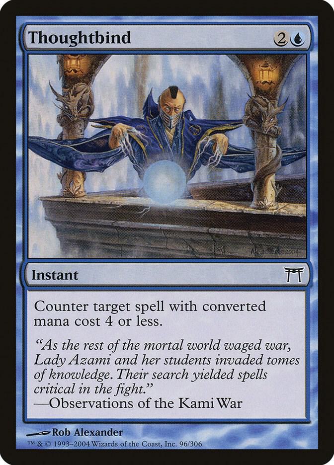 Thoughtbind (96) [Champions of Kamigawa]