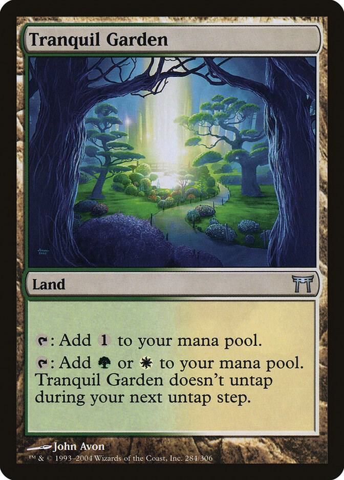 Tranquil Garden (284) [Champions of Kamigawa]