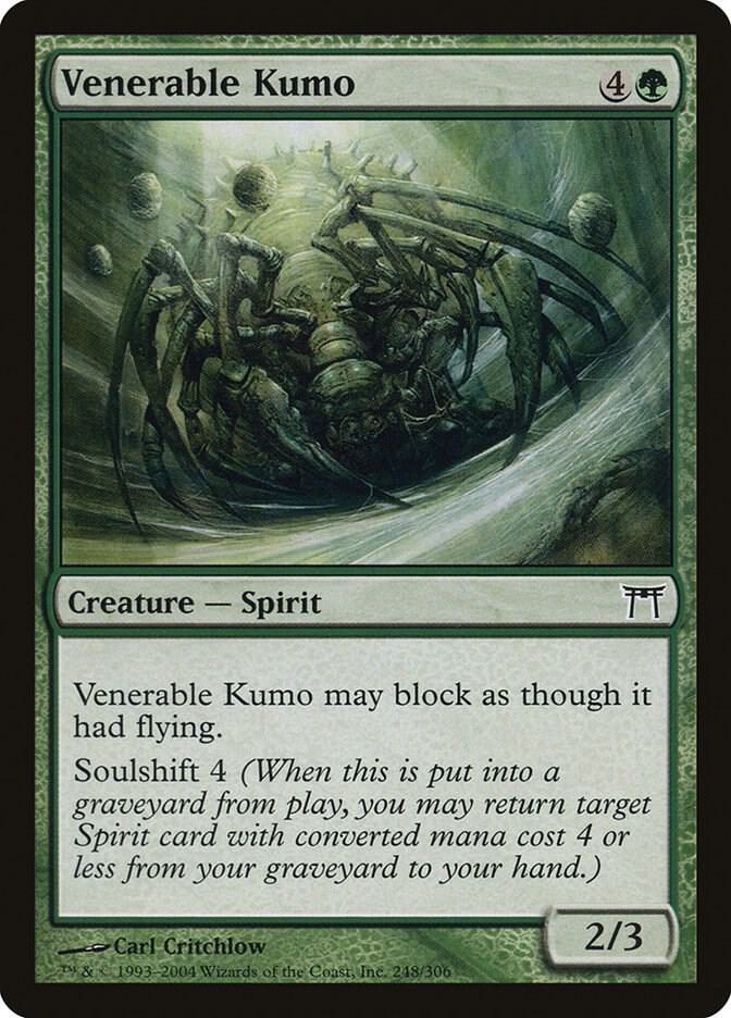 Venerable Kumo (248) [Champions of Kamigawa]