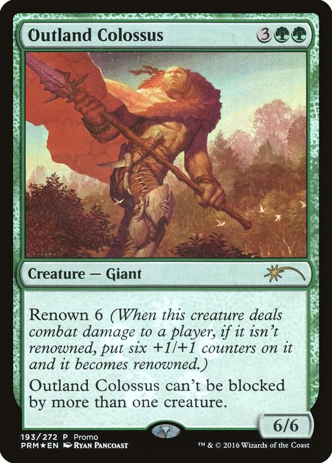Outland Colossus (193) [Unique and Miscellaneous Promos]