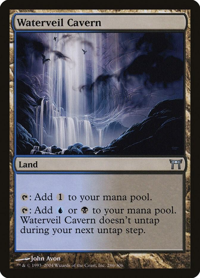 Waterveil Cavern (286) [Champions of Kamigawa]