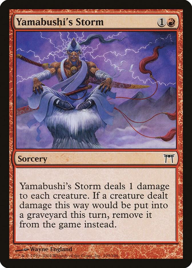 Yamabushi's Storm (199) [Champions of Kamigawa]