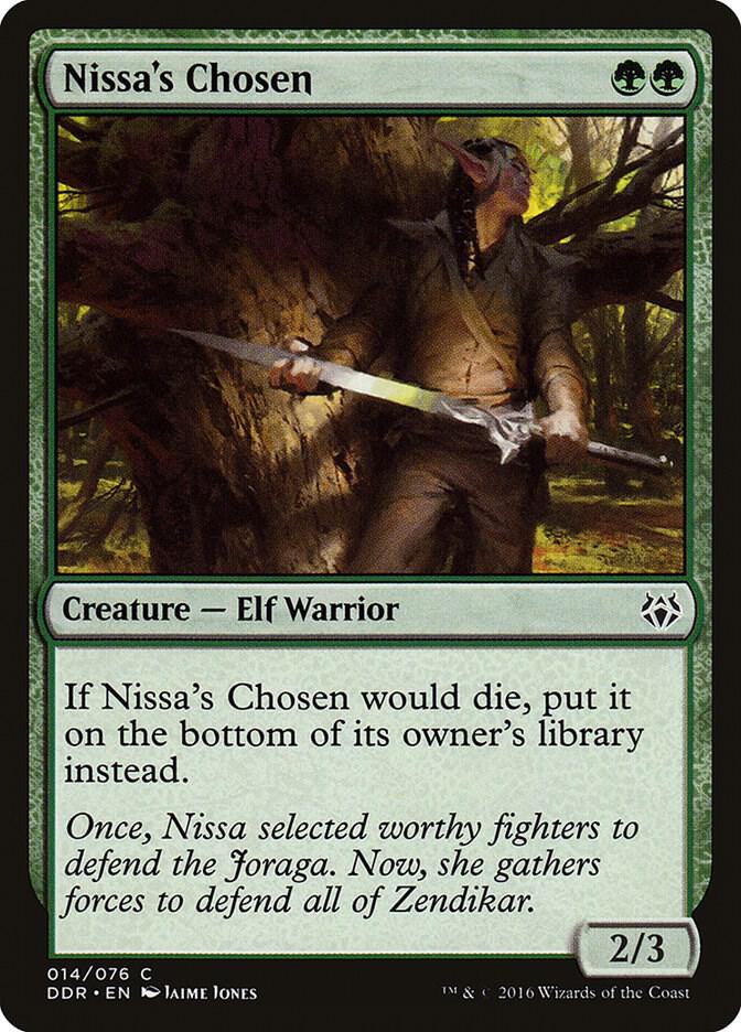 Nissa's Chosen (14) [Duel Decks: Nissa vs. Ob Nixilis]