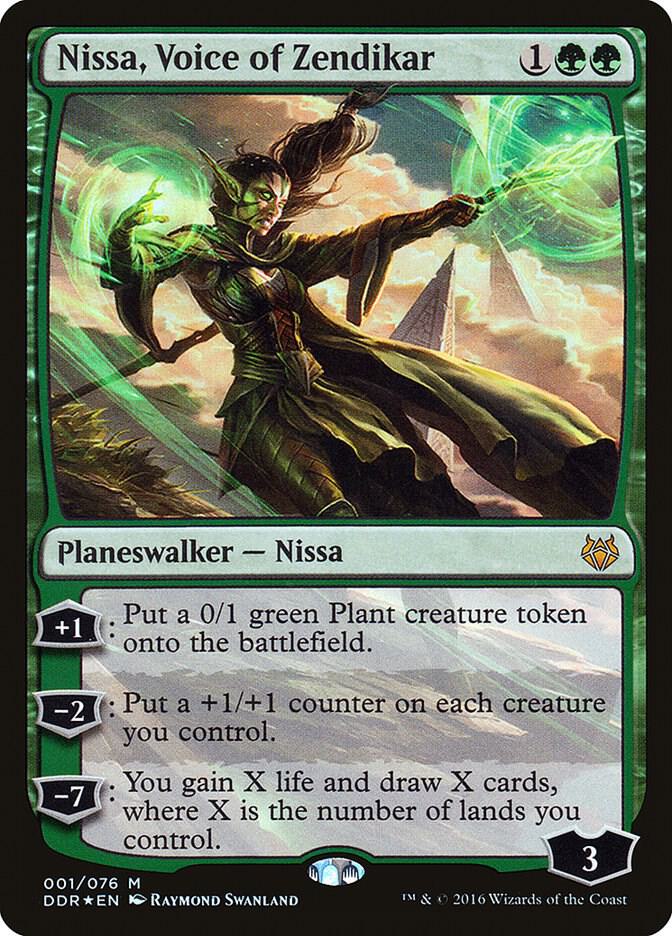 Nissa, Voice of Zendikar (1) [Duel Decks: Nissa vs. Ob Nixilis]