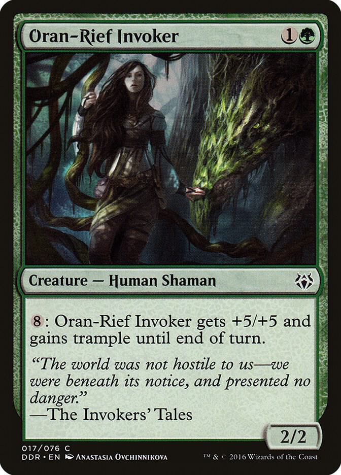 Oran-Rief Invoker (17) [Duel Decks: Nissa vs. Ob Nixilis]