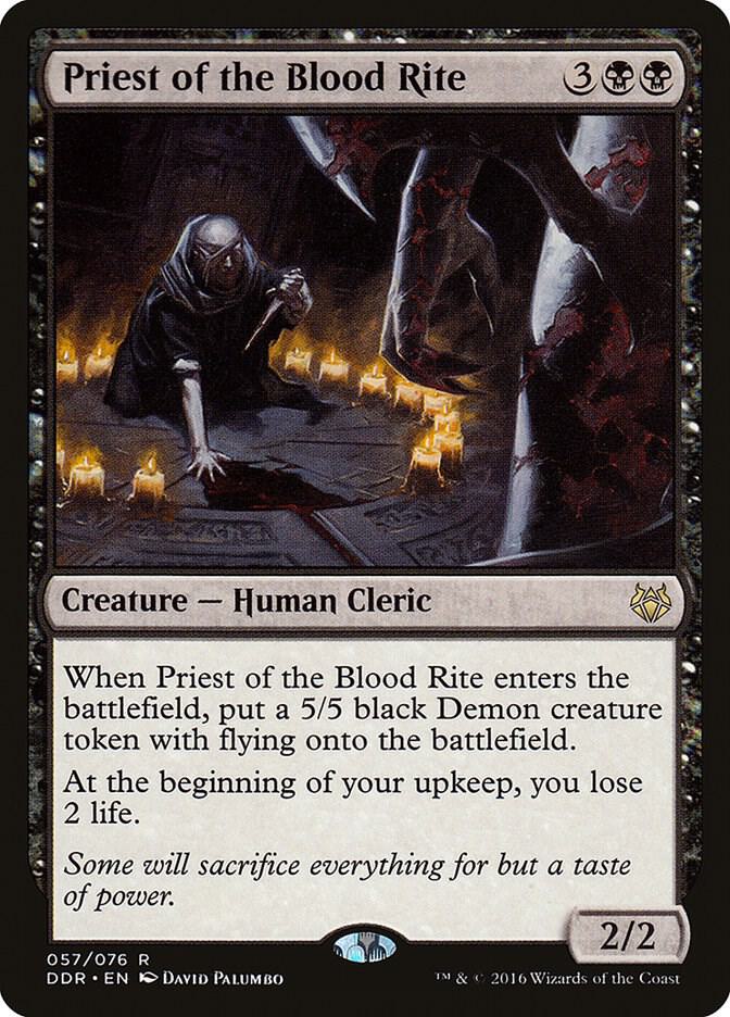 Priest of the Blood Rite (57) [Duel Decks: Nissa vs. Ob Nixilis]