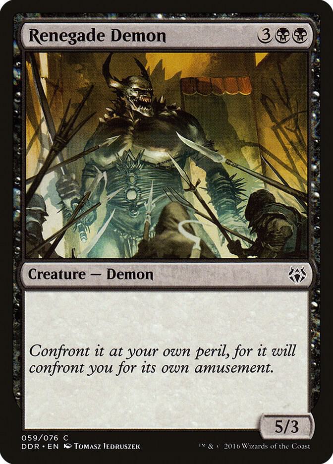 Renegade Demon (59) [Duel Decks: Nissa vs. Ob Nixilis]