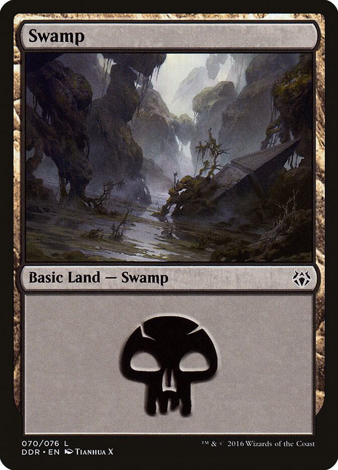 Swamp (070) [Duel Decks: Nissa vs. Ob Nixilis]