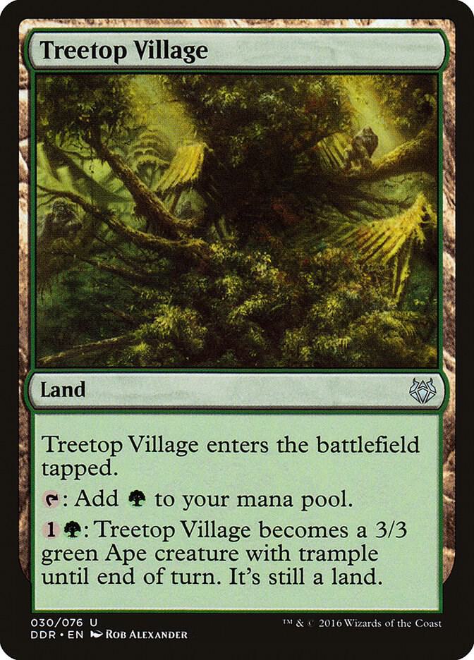 Treetop Village (30) [Duel Decks: Nissa vs. Ob Nixilis]