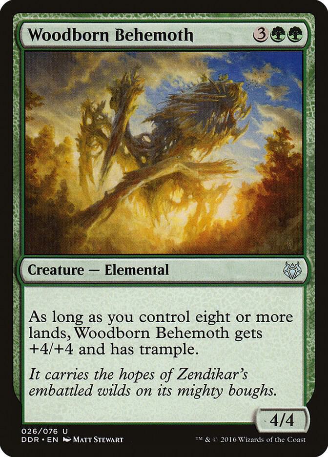 Woodborn Behemoth (26) [Duel Decks: Nissa vs. Ob Nixilis]