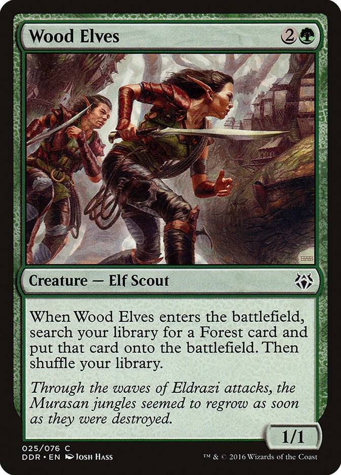 Wood Elves (25) [Duel Decks: Nissa vs. Ob Nixilis]