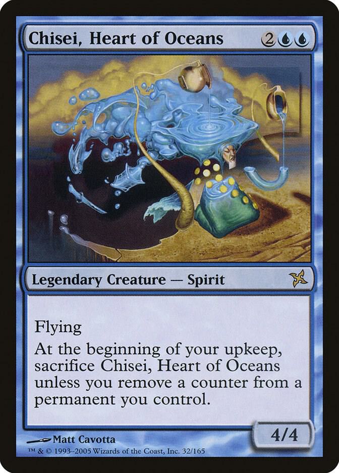 Chisei, Heart of Oceans (32) [Betrayers of Kamigawa]