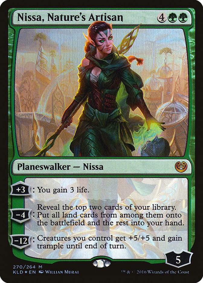 Nissa, Nature's Artisan (270) [Kaladesh]
