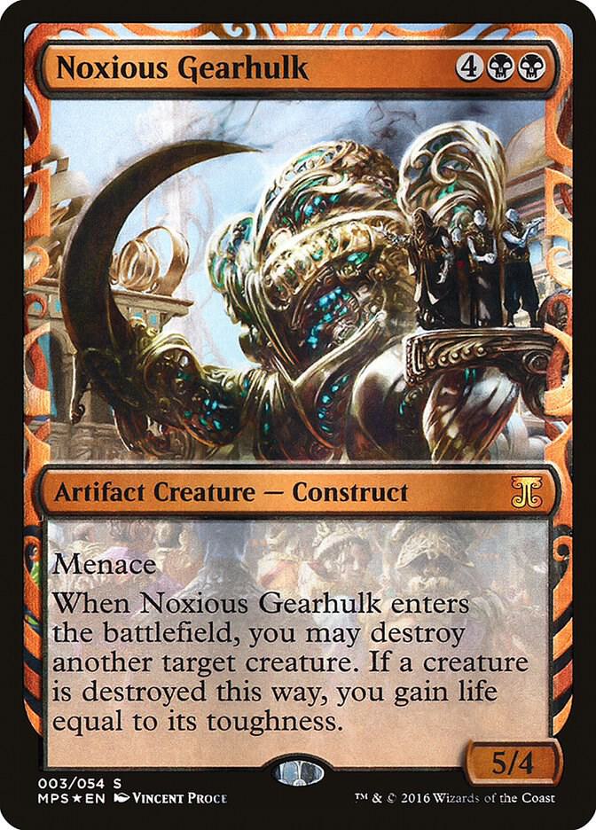 Noxious Gearhulk (3) [Kaladesh Inventions]