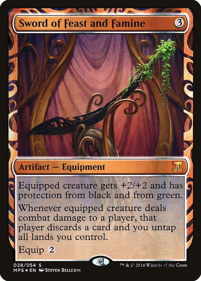 Sword of Feast and Famine (28) [Kaladesh Inventions]