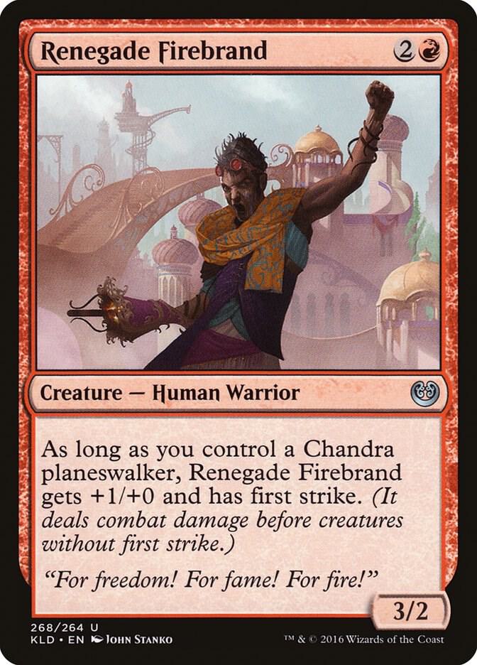 Renegade Firebrand (268) [Kaladesh]