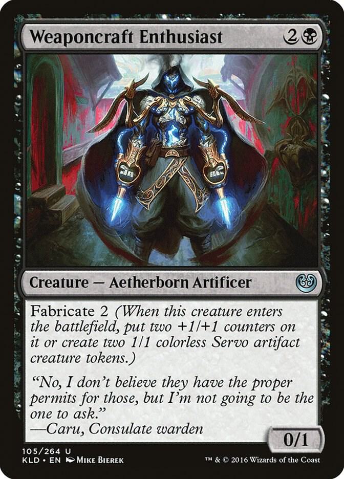 Weaponcraft Enthusiast (105) [Kaladesh]