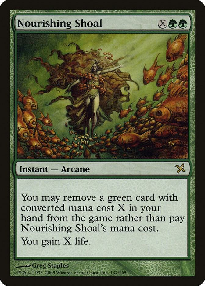 Nourishing Shoal (137) [Betrayers of Kamigawa]