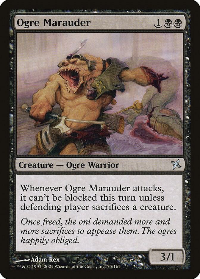 Ogre Marauder (75) [Betrayers of Kamigawa]