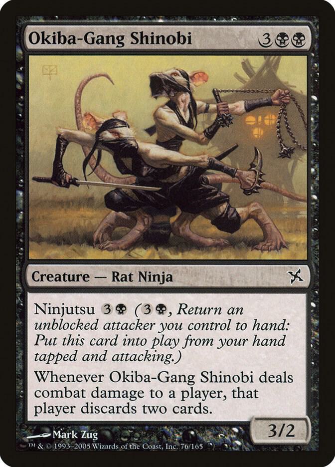 Okiba-Gang Shinobi (76) [Betrayers of Kamigawa]