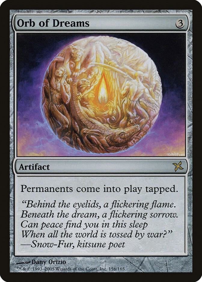 Orb of Dreams (156) [Betrayers of Kamigawa]