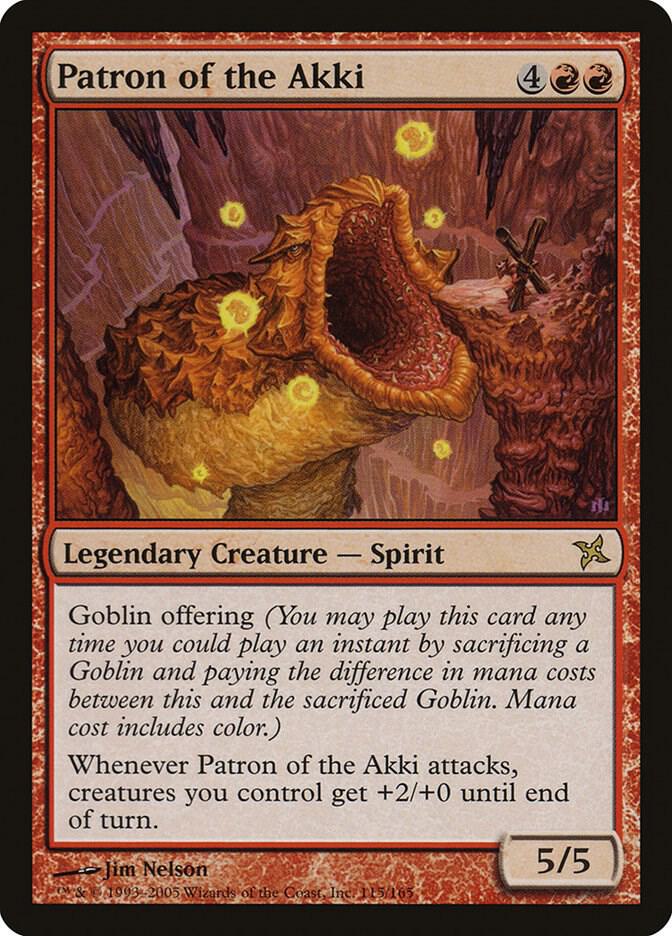 Patron of the Akki (115) [Betrayers of Kamigawa]