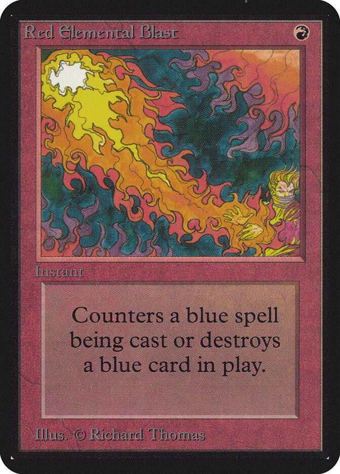 Red Elemental Blast (169) [Limited Edition Alpha]