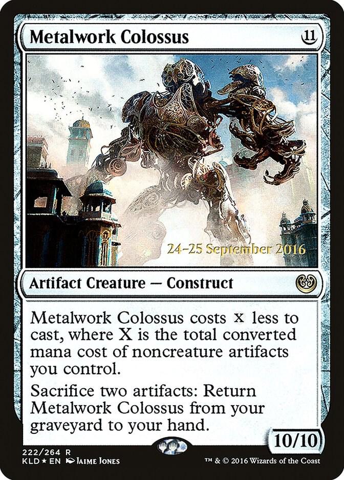 Metalwork Colossus (222) [Prerelease Cards]