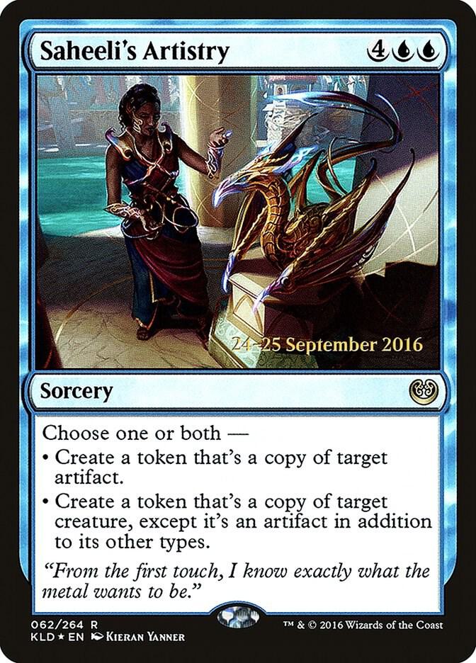 Saheeli's Artistry (62) [Prerelease Cards]