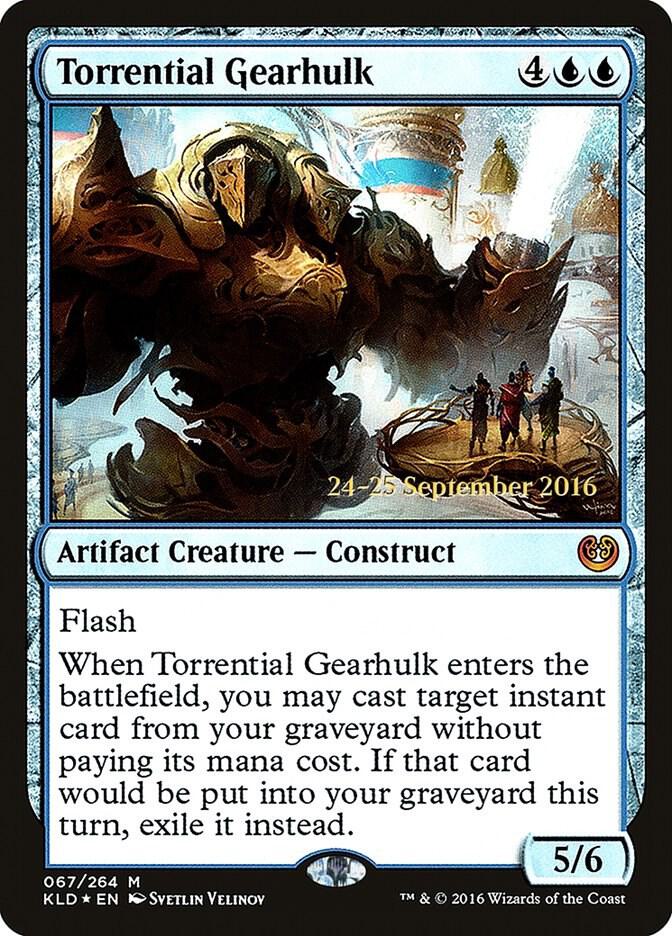 Torrential Gearhulk (67) [Prerelease Cards]