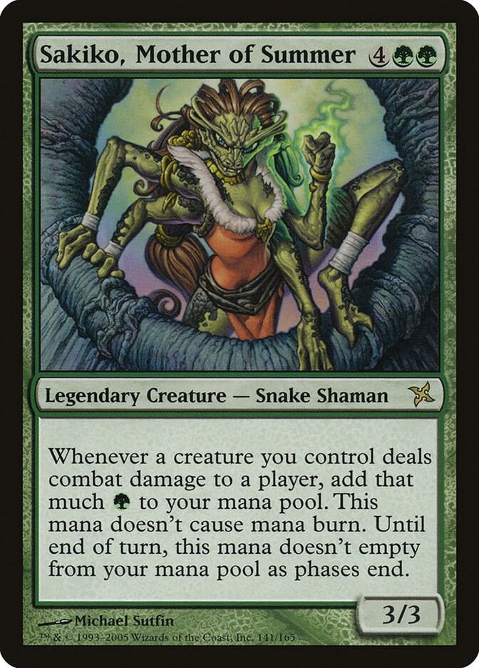 Sakiko, Mother of Summer (141) [Betrayers of Kamigawa]