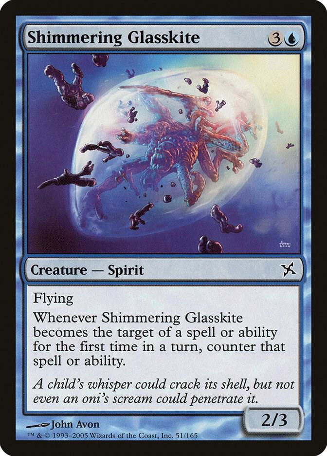 Shimmering Glasskite (51) [Betrayers of Kamigawa]