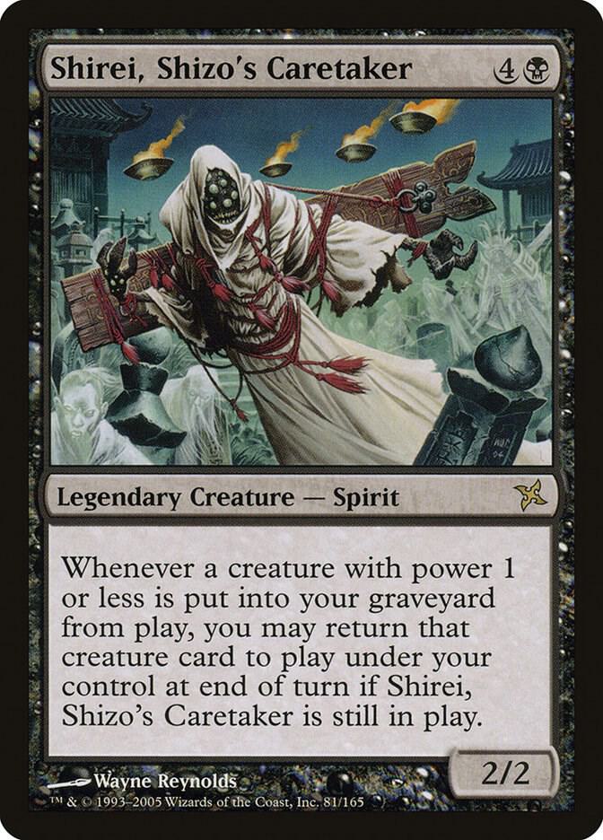 Shirei, Shizo's Caretaker (81) [Betrayers of Kamigawa]