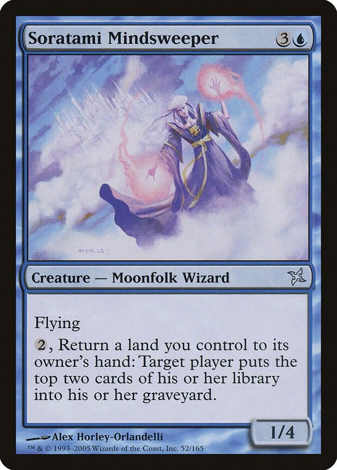 Soratami Mindsweeper (52) [Betrayers of Kamigawa]