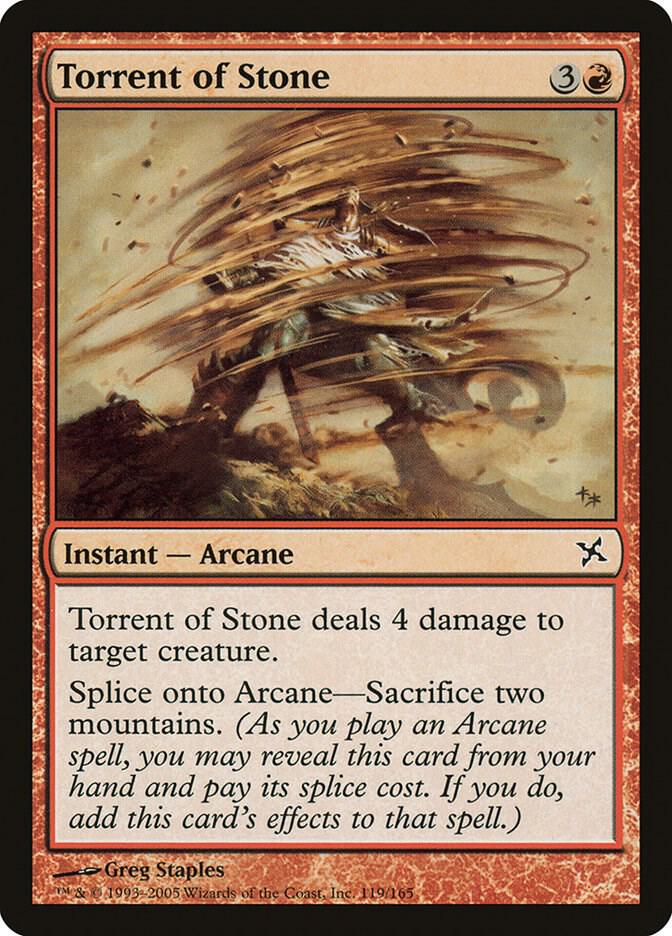 Torrent of Stone (119) [Betrayers of Kamigawa]