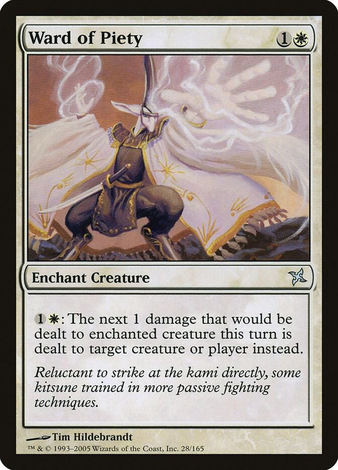 Ward of Piety (28) [Betrayers of Kamigawa]