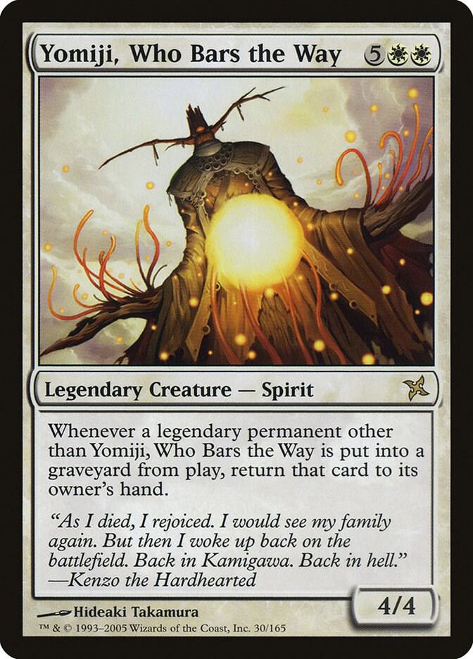 Yomiji, Who Bars the Way (30) [Betrayers of Kamigawa]