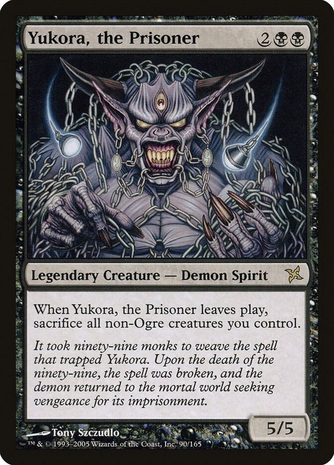 Yukora, the Prisoner (90) [Betrayers of Kamigawa]