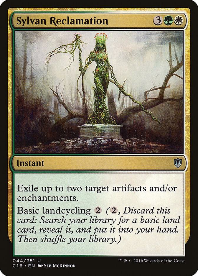 Sylvan Reclamation (44) [Commander 2016]