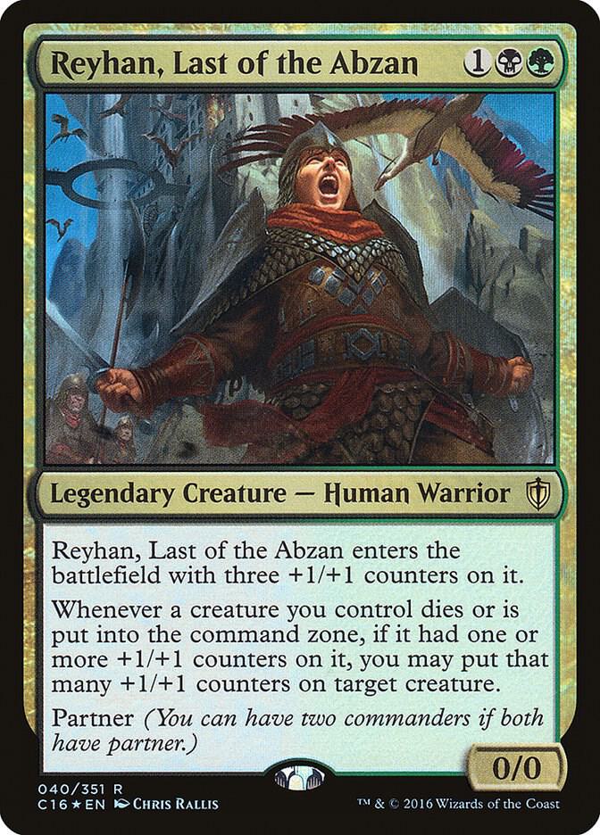 Reyhan, Last of the Abzan (40) [Commander 2016]