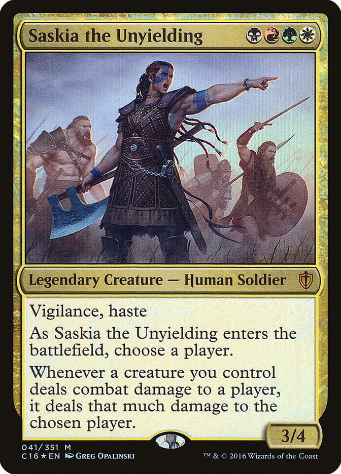 Saskia the Unyielding (41) [Commander 2016]