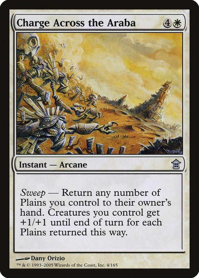 Charge Across the Araba (4) [Saviors of Kamigawa]