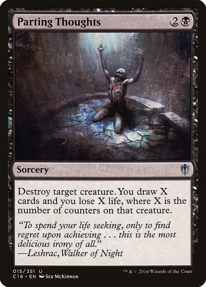 Parting Thoughts (15) [Commander 2016]