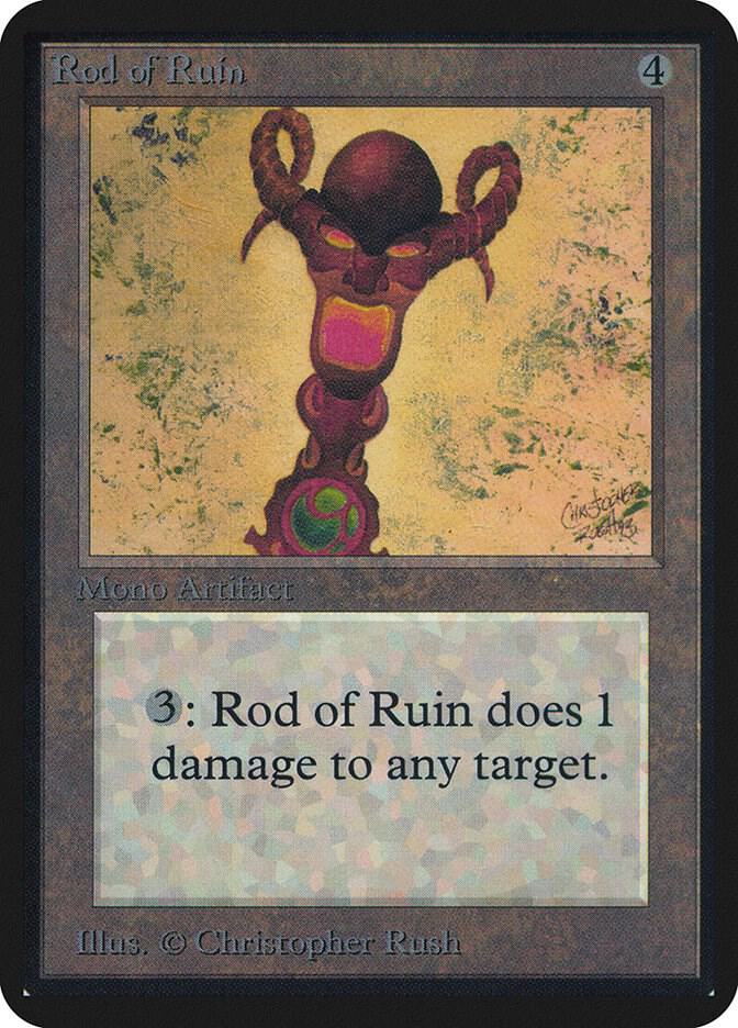 Rod of Ruin (268) [Limited Edition Alpha]